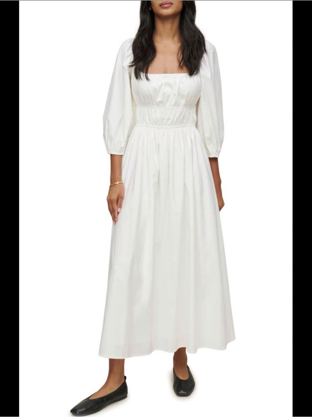 Reformation Cotton Maxi Dress